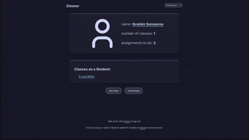 Zimmer Demo